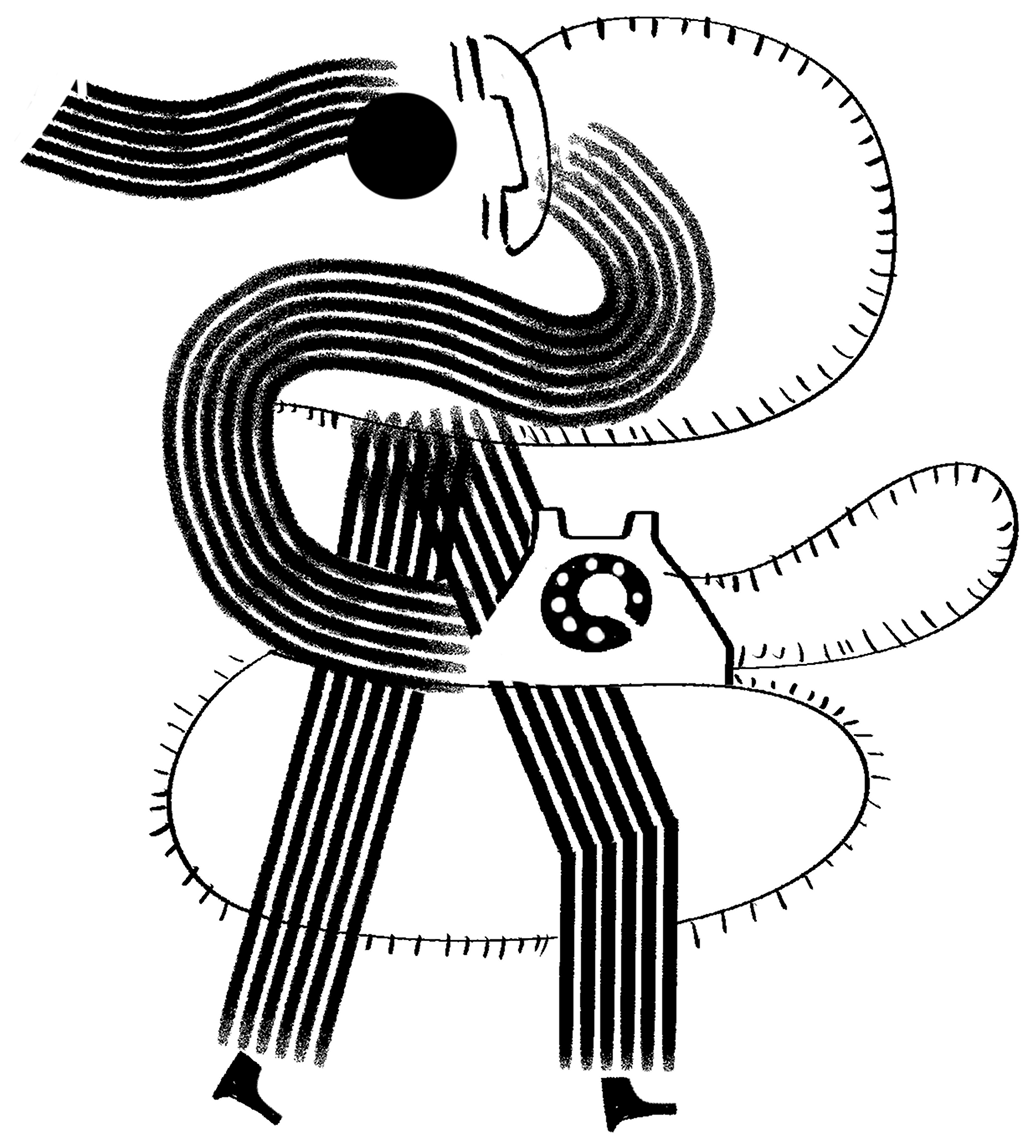 Contact illustration